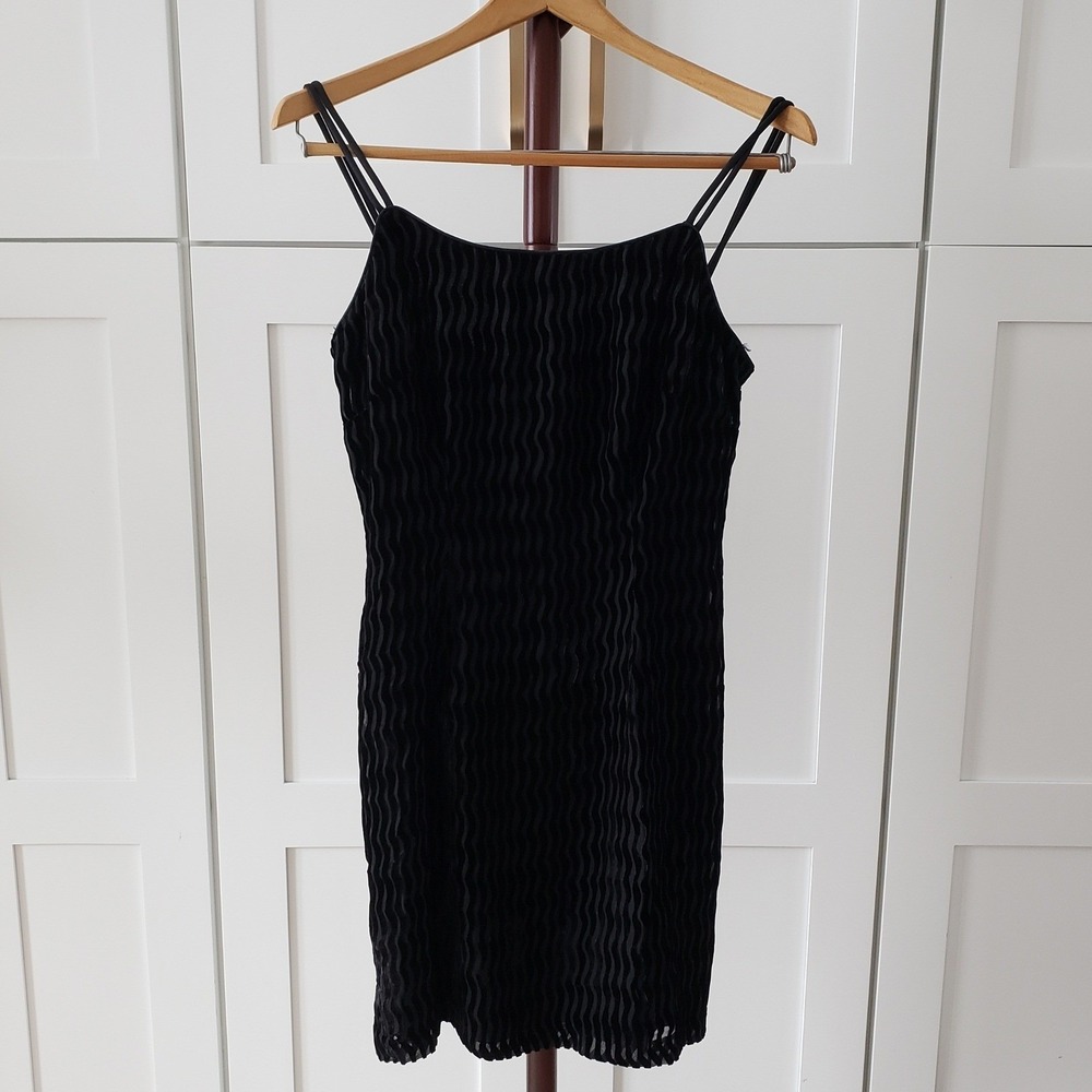 JS Collections Mini Dress Womens 4 Silk Formal Mini